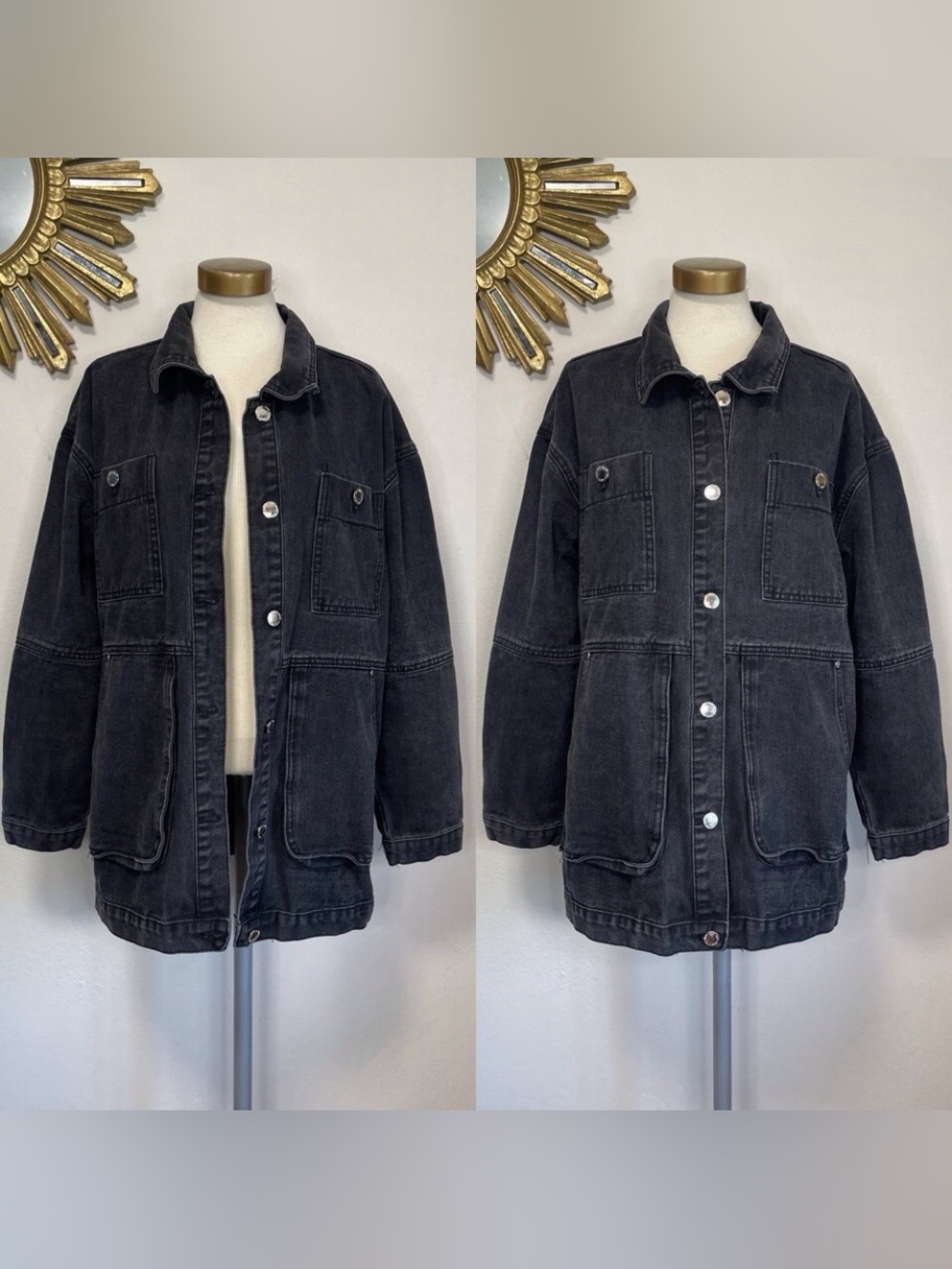 IMOS Denim Long Jacket